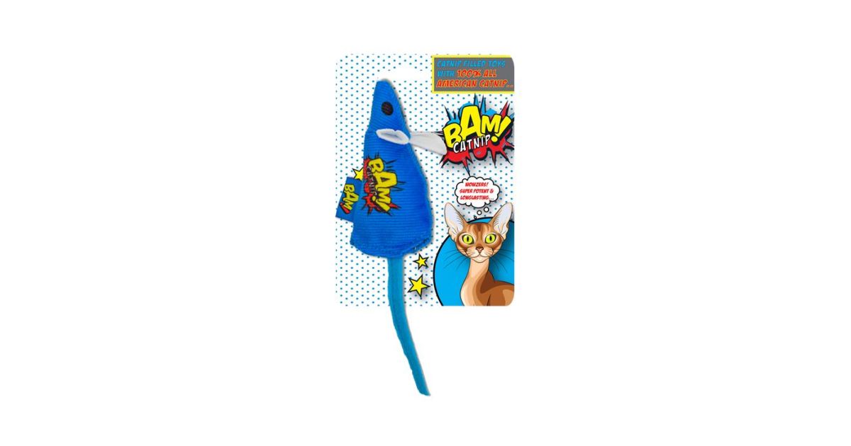 BAM ! Catnip - Mouse Azul