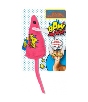 BAM ! Catnip - Mouse Rosa