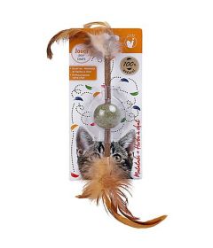 Jouet Chat TPR queue et plumes