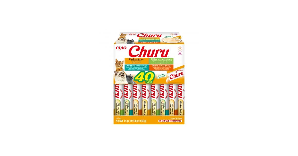 Churu - 40 tubes variété Poulet