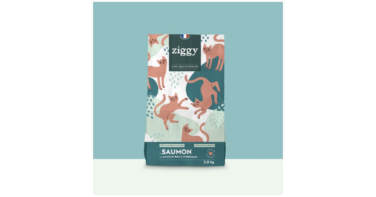 Croquettes Chat Adulte Stérilisé - Saumon