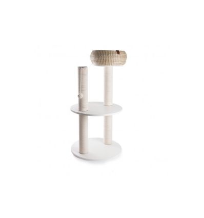 Arbre a chat Blanca Double 98cm