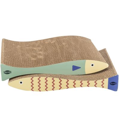 Plaque griffoir poissonherbe a chat2 pieces40x30x11 cm2 Pcsmenthe et creme