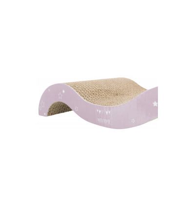 Junior griffoir a vague38x7x18 cmmauve et menthe