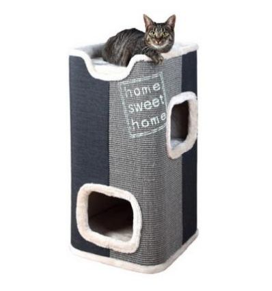 Cat Tower Jorge78 cmanthracite et gris clair et gris