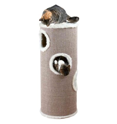 Cat Tower Edoardo100 cmtaupe et creme
