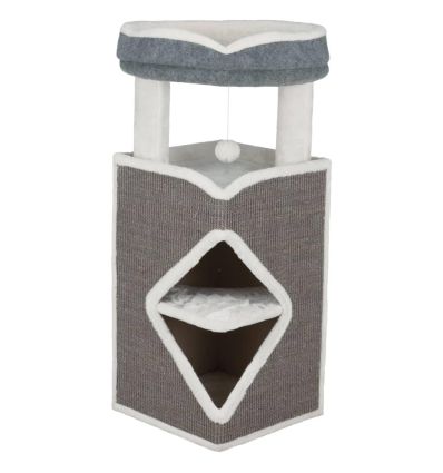 Cat Tower Arma98 cmgris et blanc