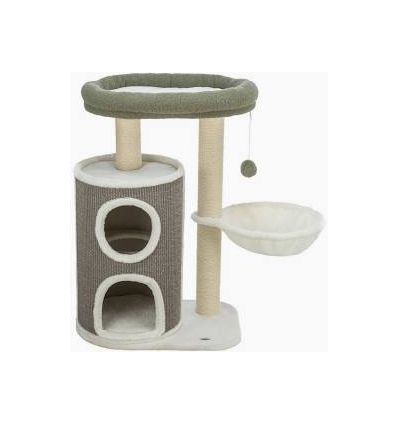 Arbre a chat Dante86 cmblanc et vert et gris