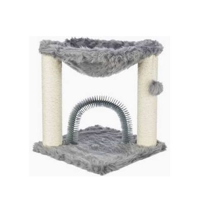 Arbre a chat Baza avec brosse50 cmgris