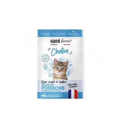 Repas complet Poisson pour Chaton