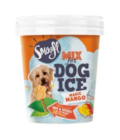 Glace a la mangue pour chien