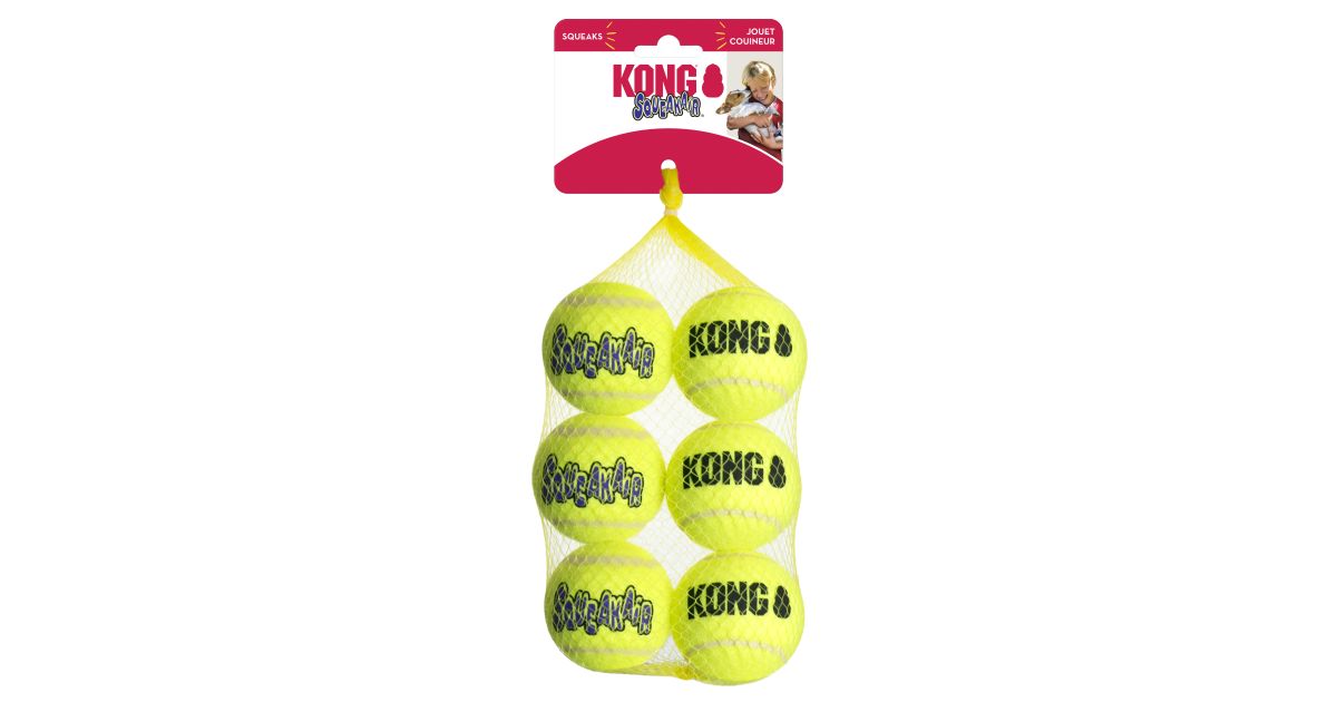 Kong - Squeak air balls x6