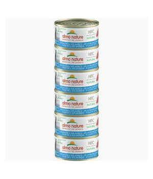 Almo Nature - HFC Natural - Mega Boites Thon de l'atlantique 6x70g