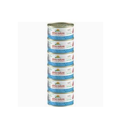 Almo Nature - HFC Natural - Mega Boites Thon de l'atlantique 6x70g