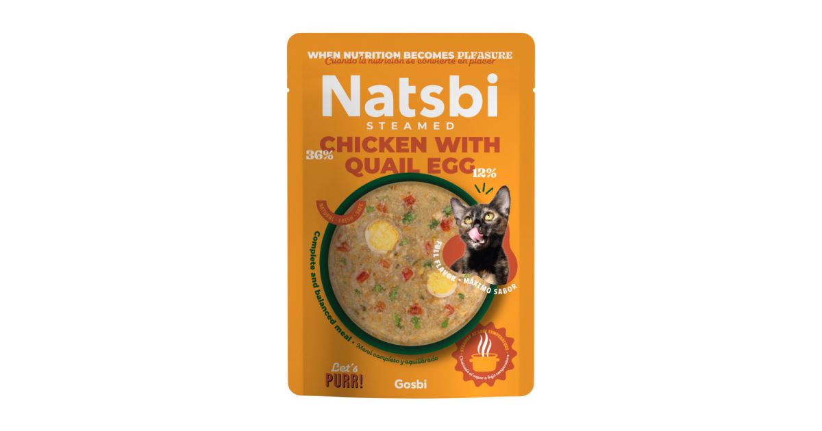 Natsbi - Chat Poulet et Oeuf de Caille