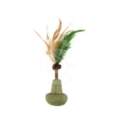 Jouet chat big toupis a plumes HC