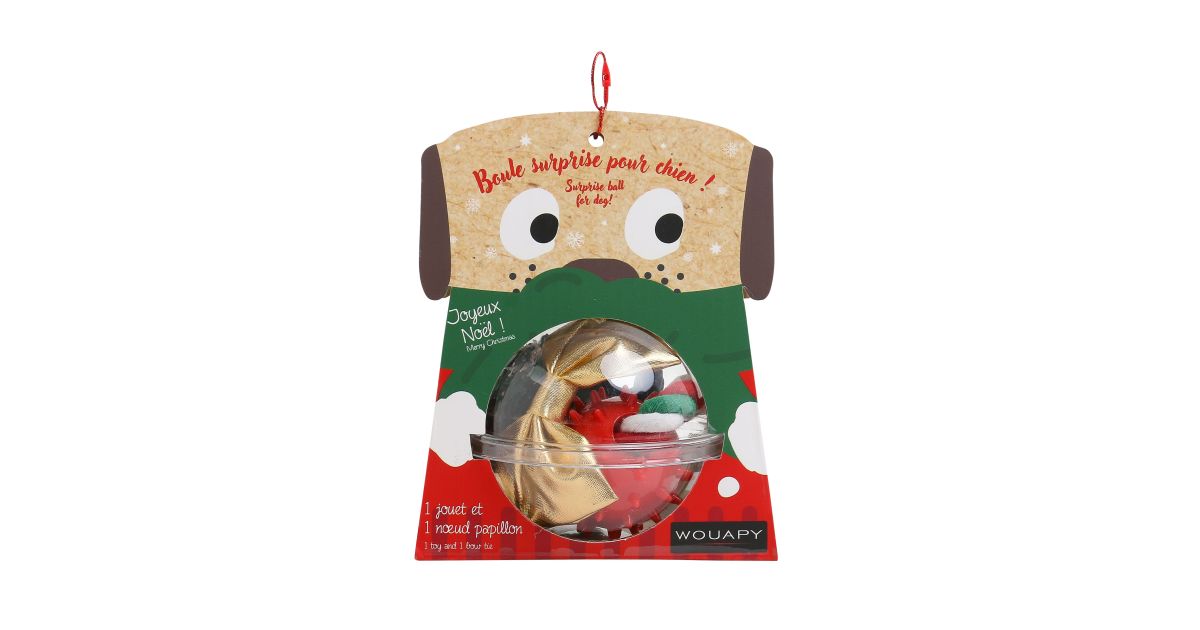 Coffret Boule cadeau pour chien