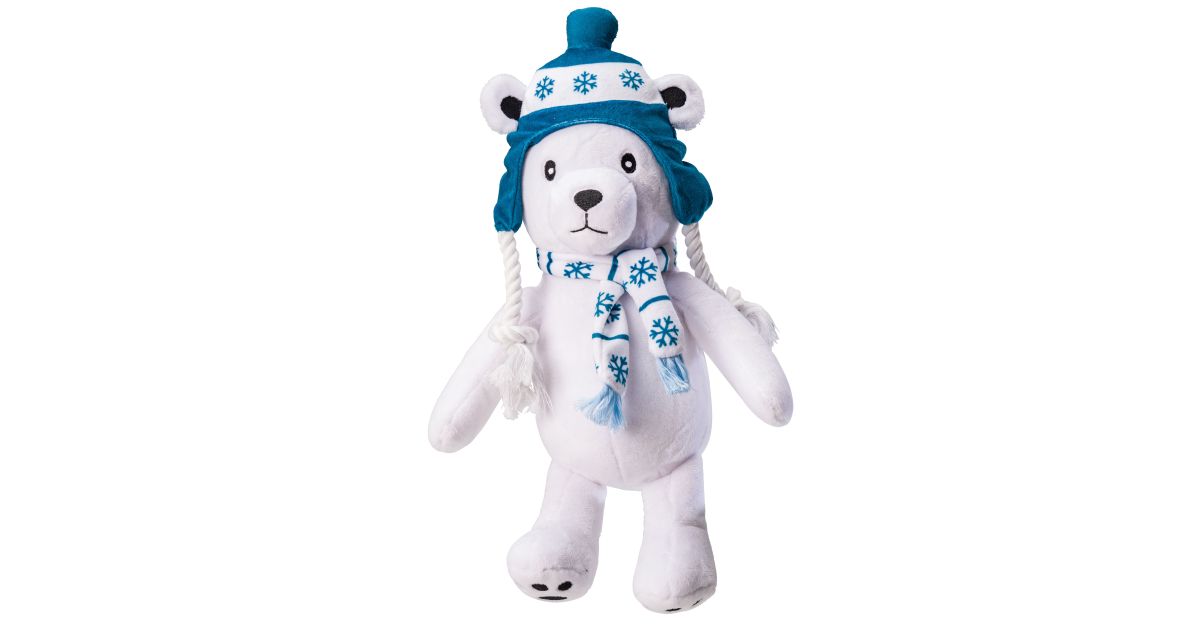 Winter Polar Dog Toy