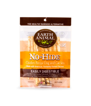 Earth Animal - Boite de 10 No Hide Stix au Poulet