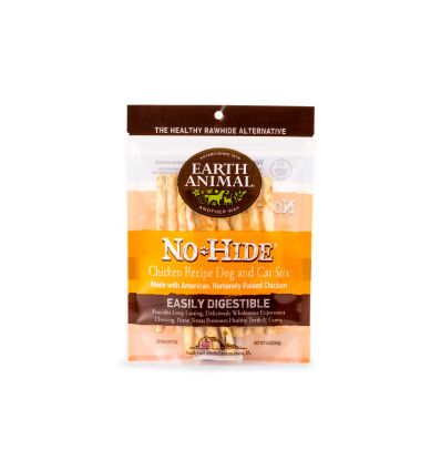 Earth Animal - Boite de 10 No Hide Stix au Poulet