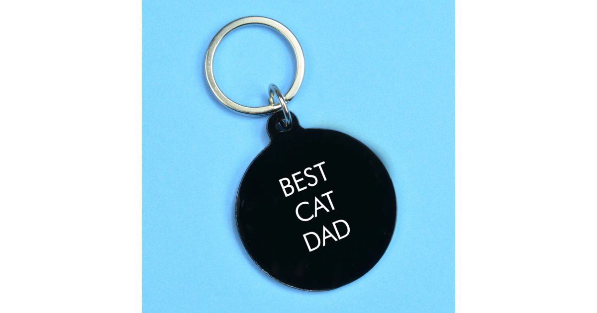 Porte clé - Best cat father