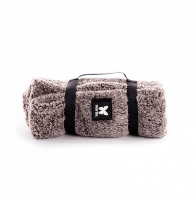 Plaid Doudouzen 1m Marron
