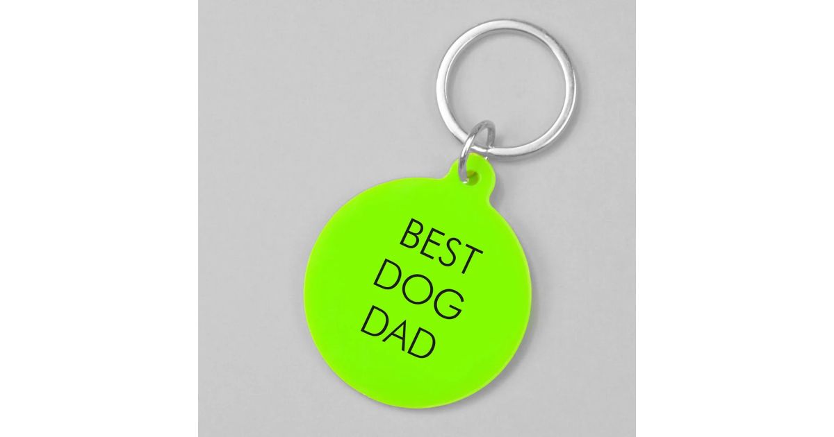 Porte clé - Best Dog Dad
