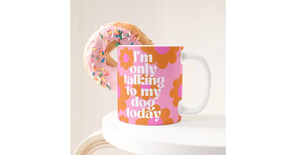 Mug - Talking to my dog
