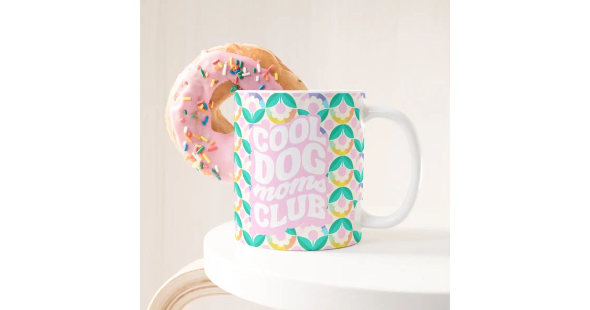 Mug - Cool dog Moms club vert