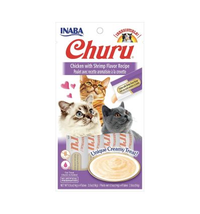 Churu - Friandise Liquide (Poulet Crevettes)