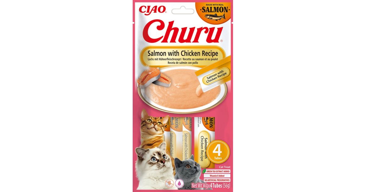 Churu - Friandise Liquide (Saumon)