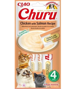Churu - Friandise Liquide (Saumon Poulet)