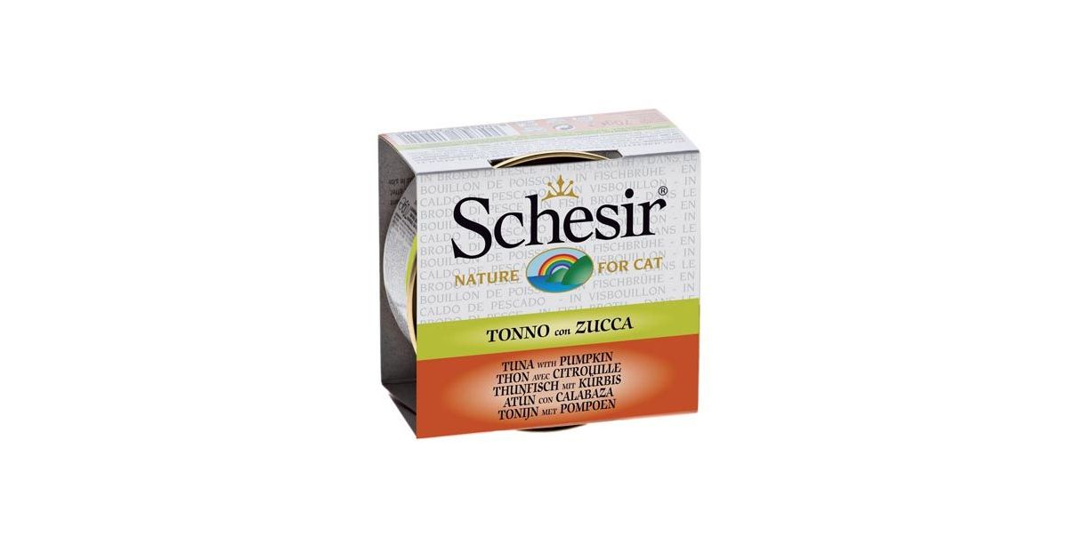 Schesir - Bouillon Thon Citrouille
