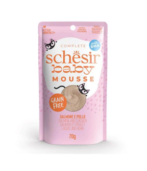 Schesir - Baby Mousse Saumon et poulet