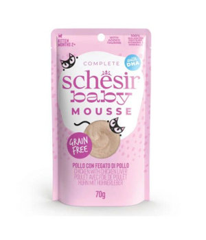 Schesir - Baby Mousse Poulet et foie de poulet