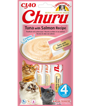 Churu - Friandise Liquide (Saumon & pétoncles)