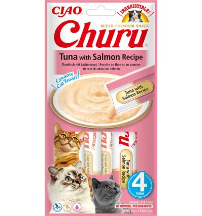 Churu - Friandise Liquide (Saumon & pétoncles)