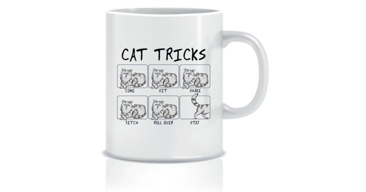 Mug - Awesome cat fetch