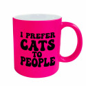 Mug - I prefer cats to people