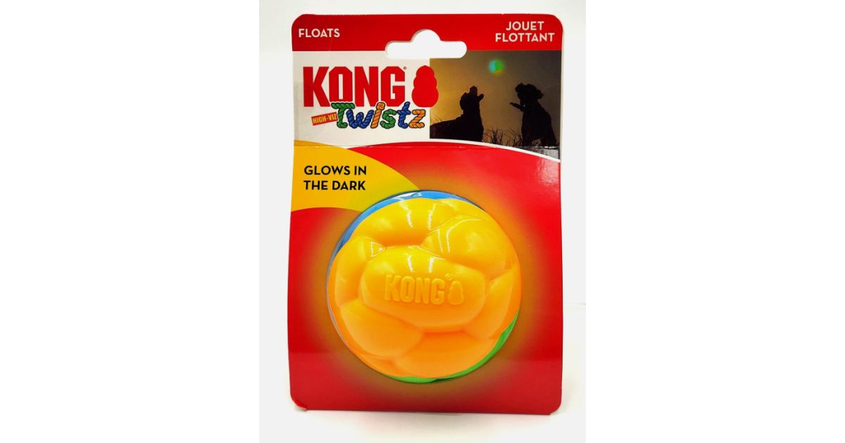 Kong - Twistz High Viz Ball