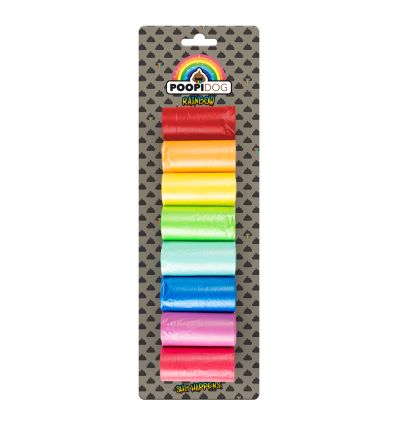 Sacs a crottes Rainbow Poopidog
