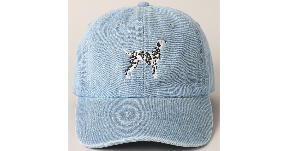 Casquette Dalmatien en jean