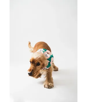 Snood motif champ de fleur