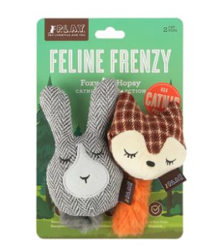 Feline Frenzy - Forest Friends - Fox & Bunny