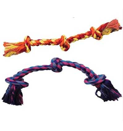 Double rope 3 knots