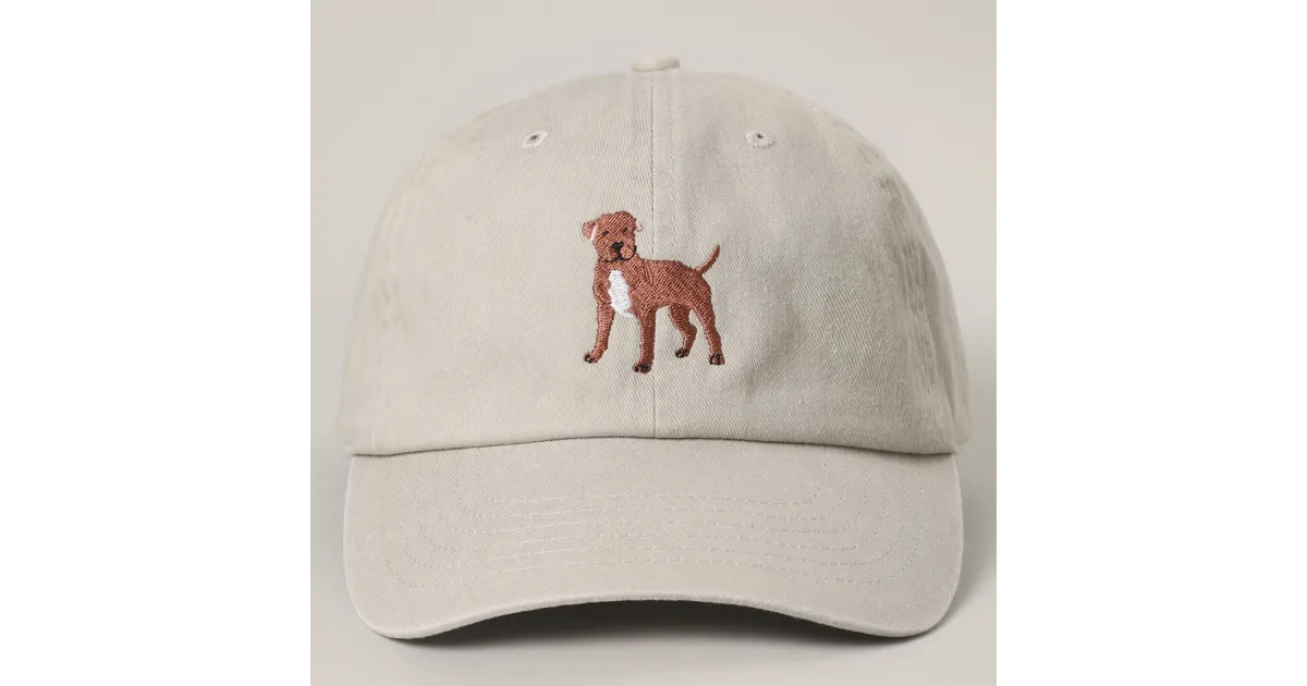 Casquette Staff marron sable
