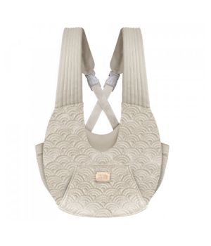 Sac Porte Bébé Yoshi - Matelassé Taupe