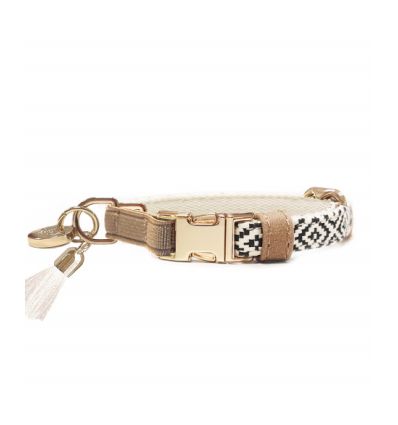 Oroko - Collier pour Chat Réglable - Tressage Géométrique