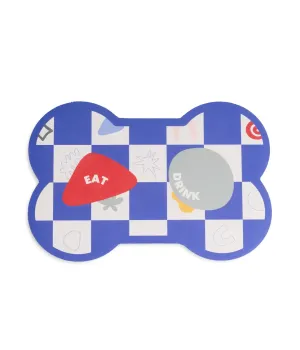 Tapis absorbant a damier