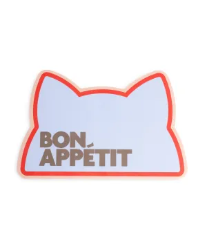 Tapis Bon Appetit pour chat